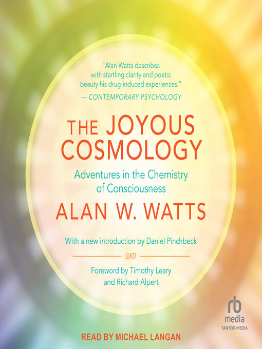 Title details for The Joyous Cosmology by Alan W. Watts - Wait list